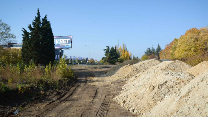 Започна изграждането на пътна рампа между бул. „Атанас Москов“ и магистрала „Хемус“